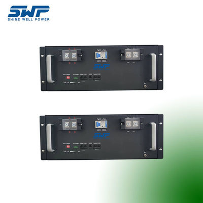 quality SWP48V 100Ah रैक माउंट आवासीय ऊर्जा भंडारण 5000-8000 चक्र जीवनकाल factory